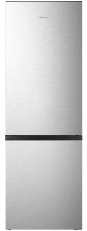 Frigorífico combi Hisense RB372N4ACE, 178.5 x 59.5 x 59 cm, Total No Frost, 39dB, clase E, 235 kWh año, 292 litros, Multi AirFlow, puertas reversibles, acero inox